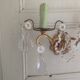 Duo d'appliques vintage
