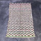 Tapis Marocain Azilal blanc - 178 x 264 cm