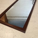 Scandinavian teak mirror circa 1960