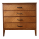 Vintage oak chest of drawers from the 50s/60s.