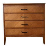 Vintage oak chest of drawers from the 50s/60s.