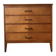 Vintage oak chest of drawers from the 50s/60s.