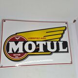 MOTUL oil enamel plate