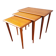 Table gigogne teck vintage