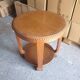 Gueridon with swings style art deco circa 1940 51.5 x 60 x 60 cm