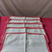 Set of 5 Vintage placemats