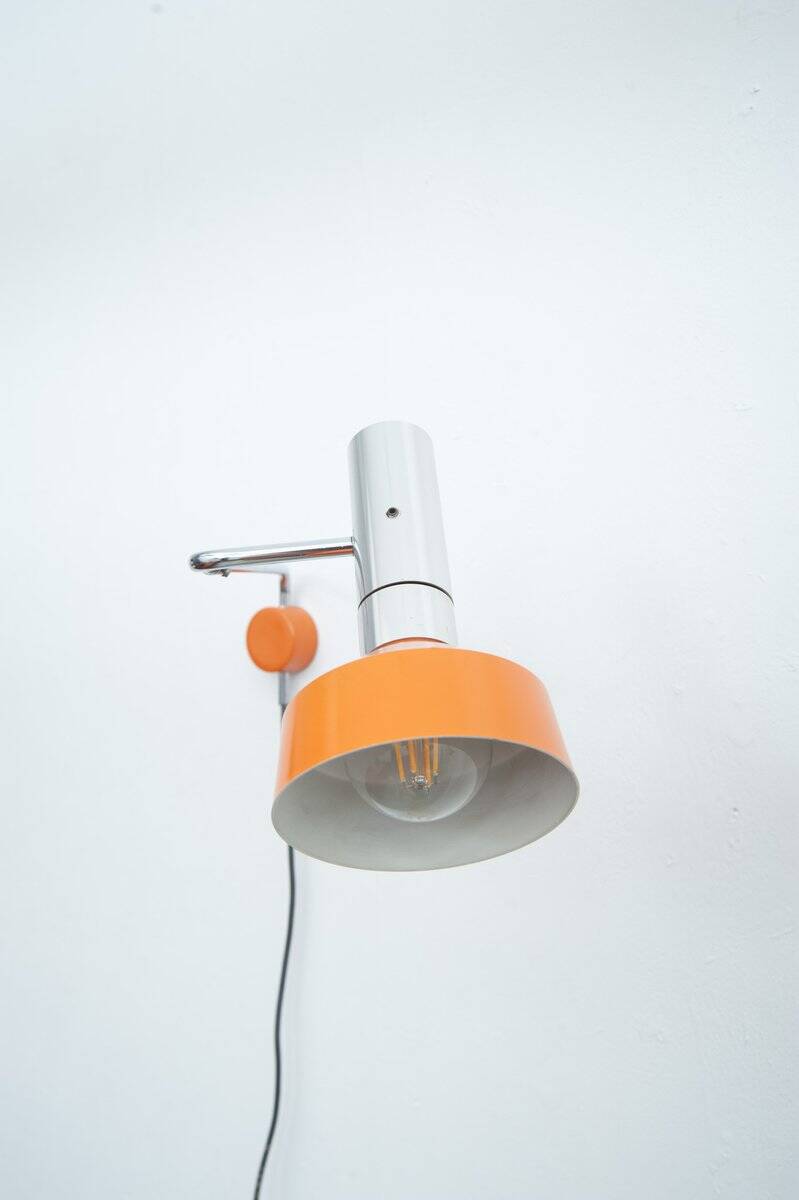 Set of 2x Minilux wall lamps by Rosemarie & Rico Baltensweiler, 1960s