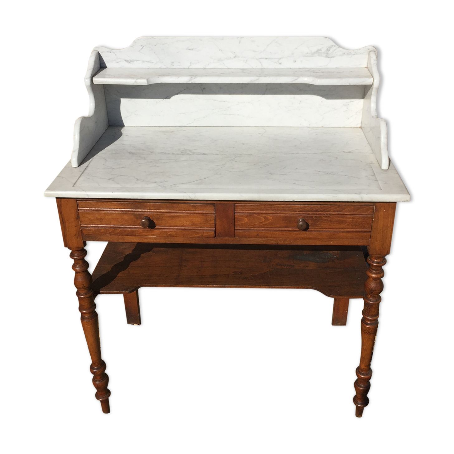 Hairdresser Louis Philippe white marble