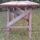 table tréteaux 2m atelier campagne ancienne