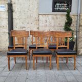 ensemble de 6 chaises de style répertoire