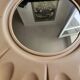 Rare Midcentury Flower Wall Mirror, Italy, 1970s