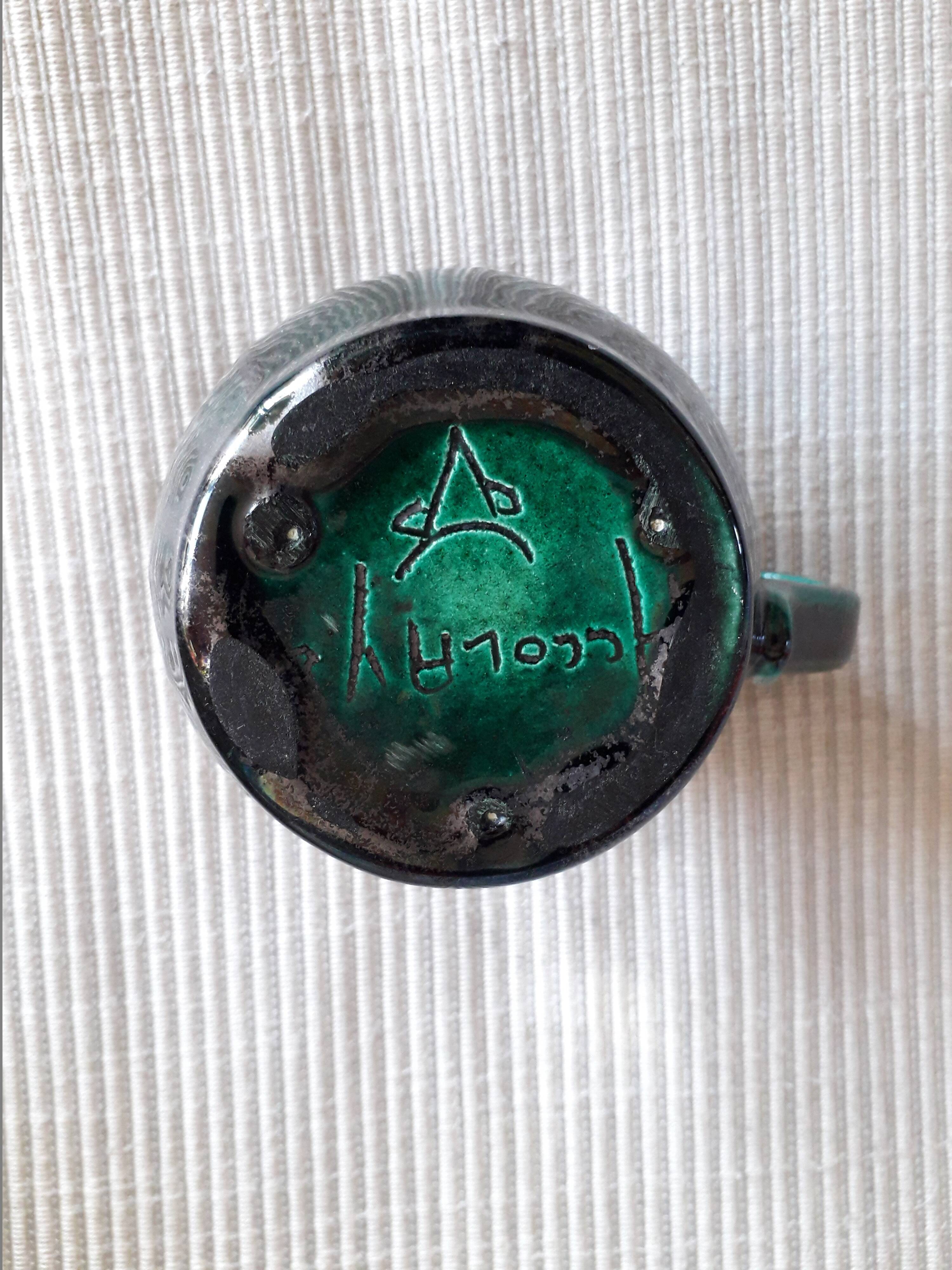 Very original Accolay ceramic vase