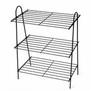 Vintage metal rack / shoe rack from the 1970s
