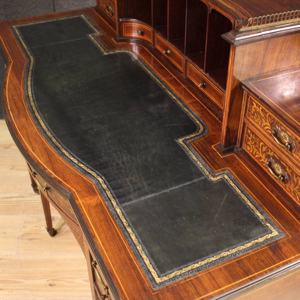 Elegant 19th century English writing desk