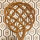 Vintage rattan carpet beater-1950s