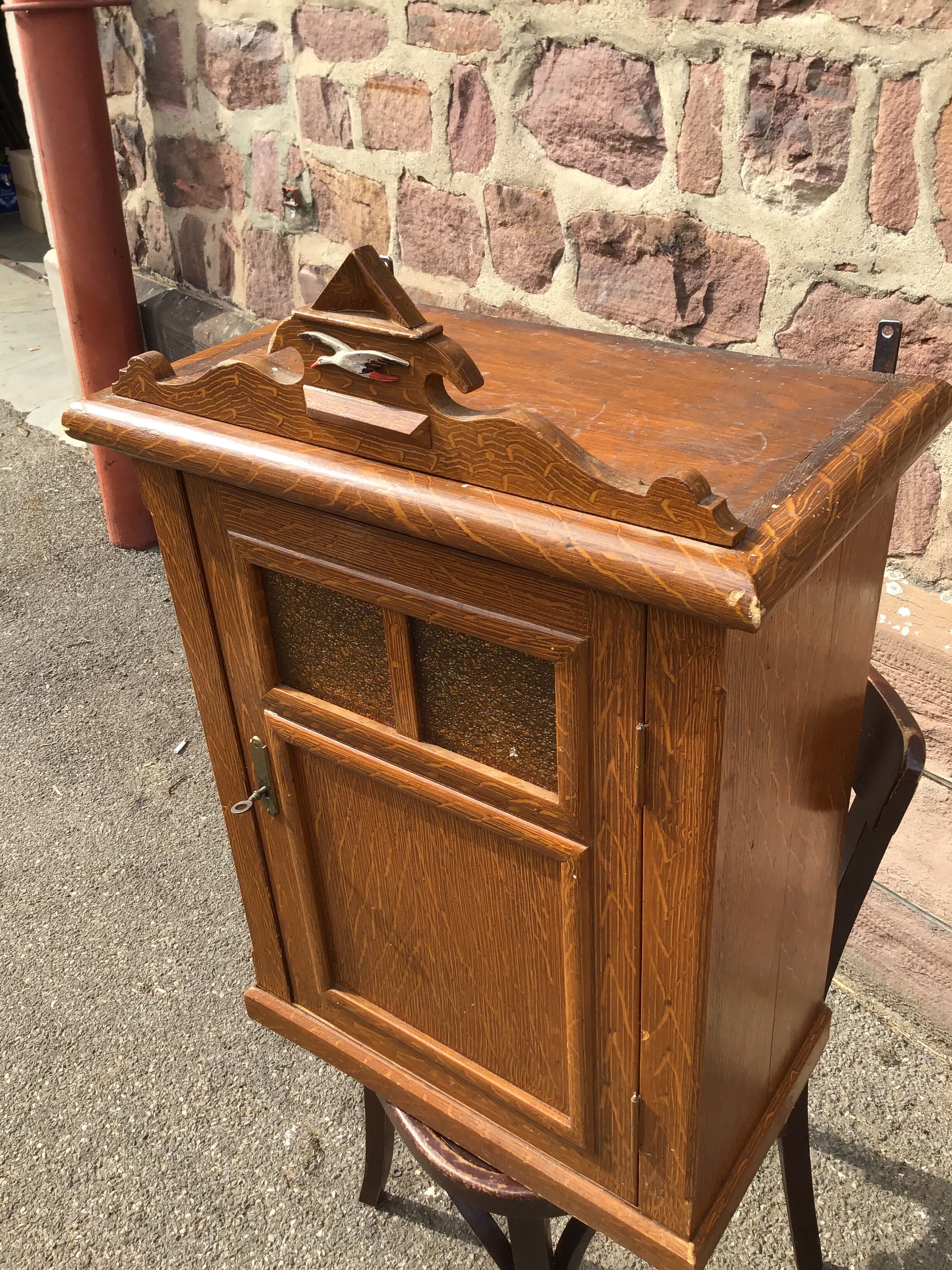 Vintage wall cabinet