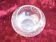 Crystal ball vase, engraved decoration, 19th century