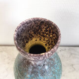 Blue-purple accolay vase, 1970