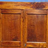 Louis Philippe wardrobe in solid elm