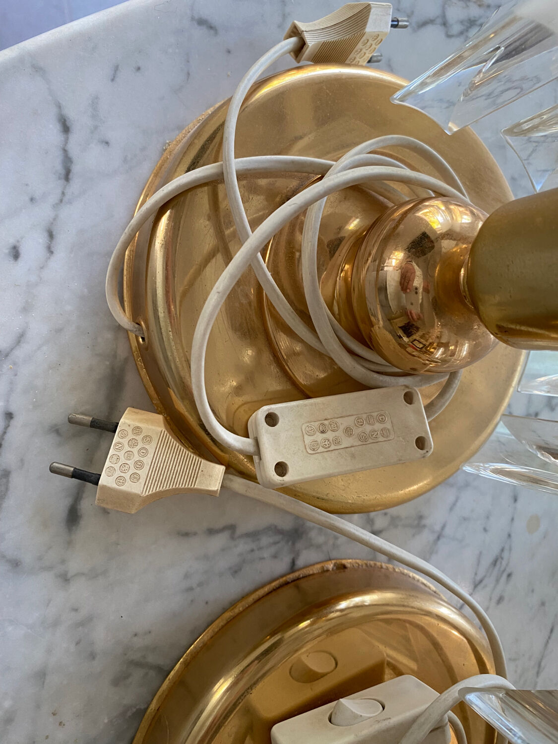 Venini pair of table lamp