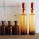 5 old pharmacy bottles