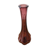 Vase en verre violet