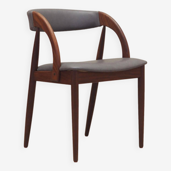 Teak chair, Danish design, 1970s, manufacturer: Orte Mobelfabrik