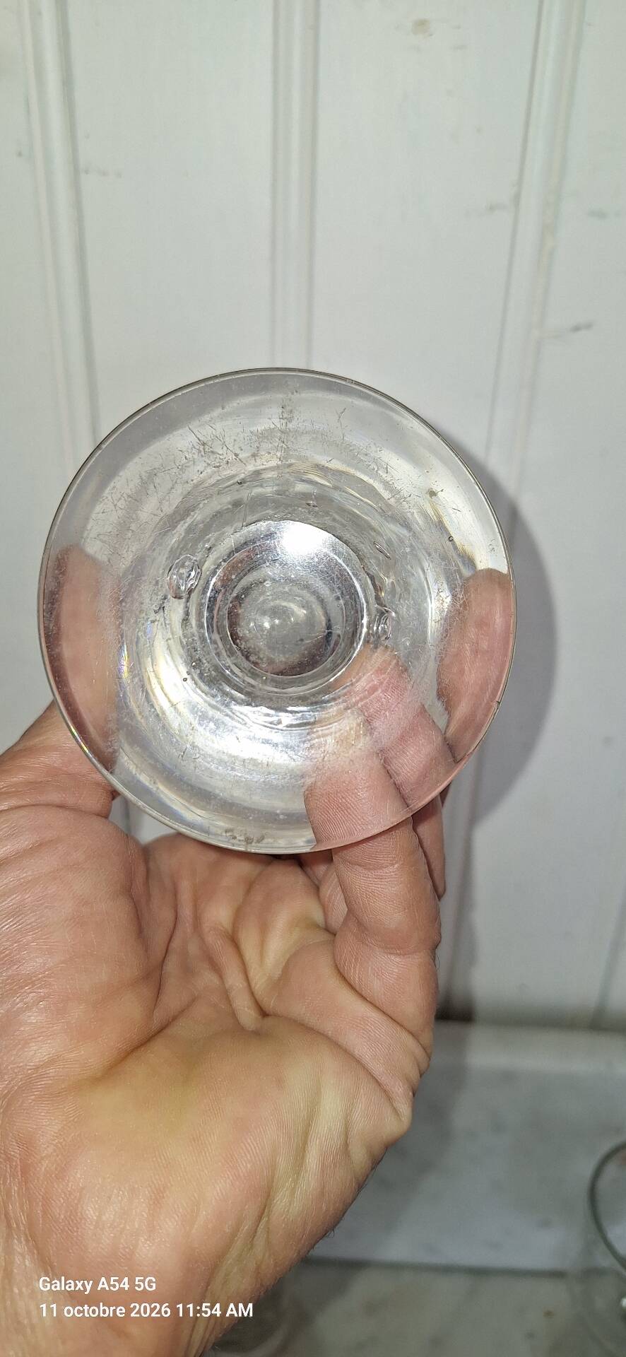 set of 6 "bistro" stemmed glasses