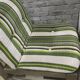 Pair of green armchairs 1970