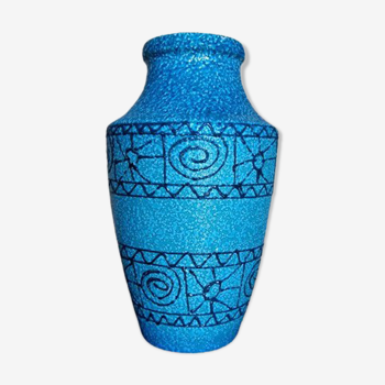Vase Fat Lava Bay Keramik turquoise