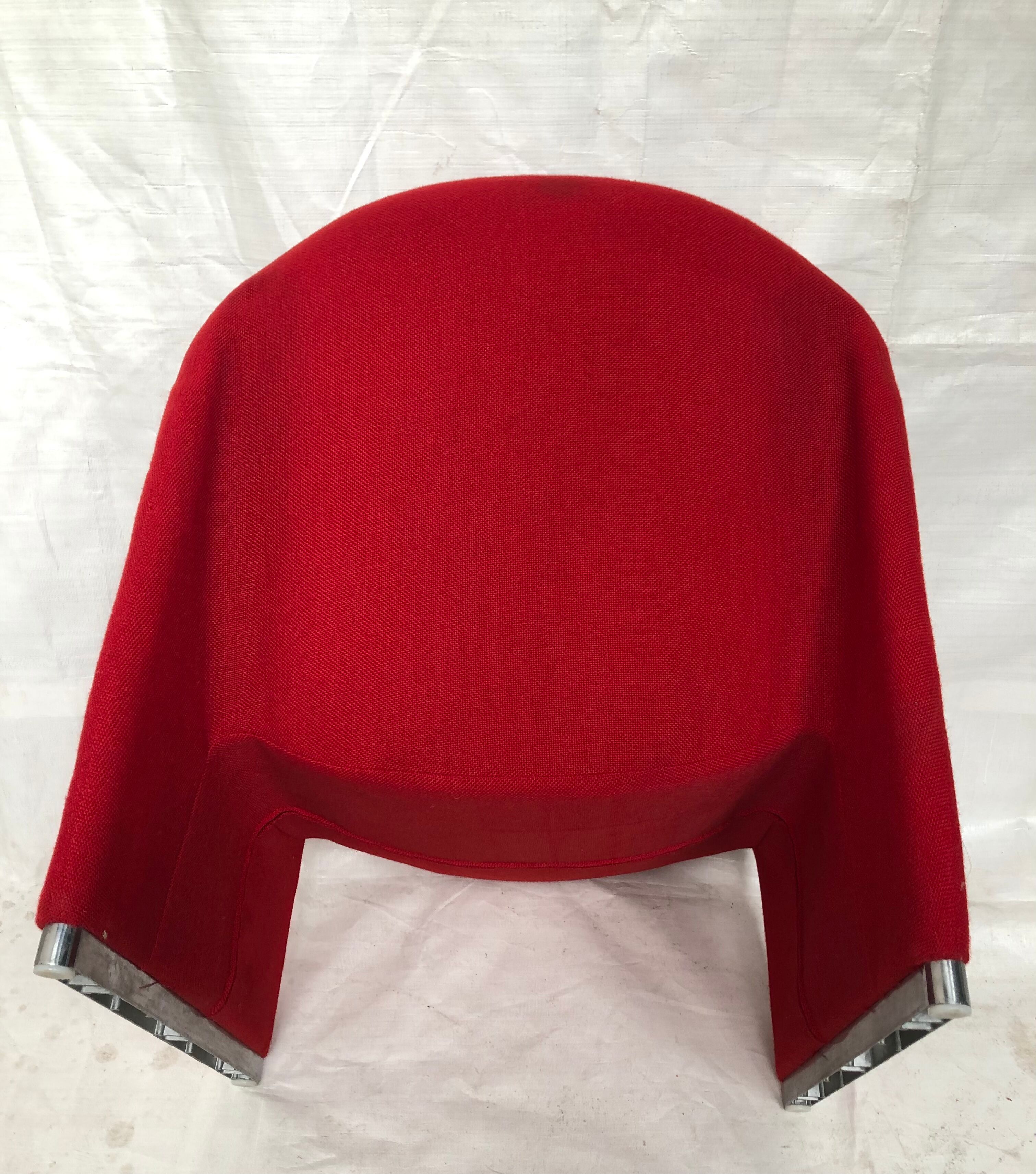 Red Alky heater by Giancarlo Piretti, Edition Castelli, 70s