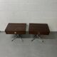 Paire de chevets vintage Palissandre de Rio
