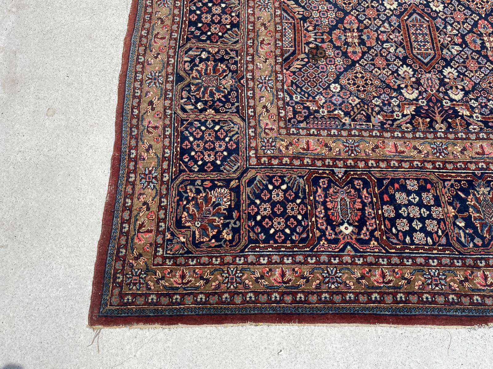 handmade wool Iranian rug
