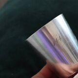 Antique silver-plated timbale – Maison Hénin & Cie