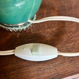 Glazed ceramic table lamp