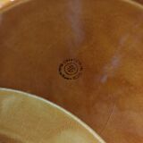 2 round trays by Gien - Val d'Or