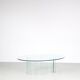 1980s Oval coffee table by Galotti & Radice from Italy