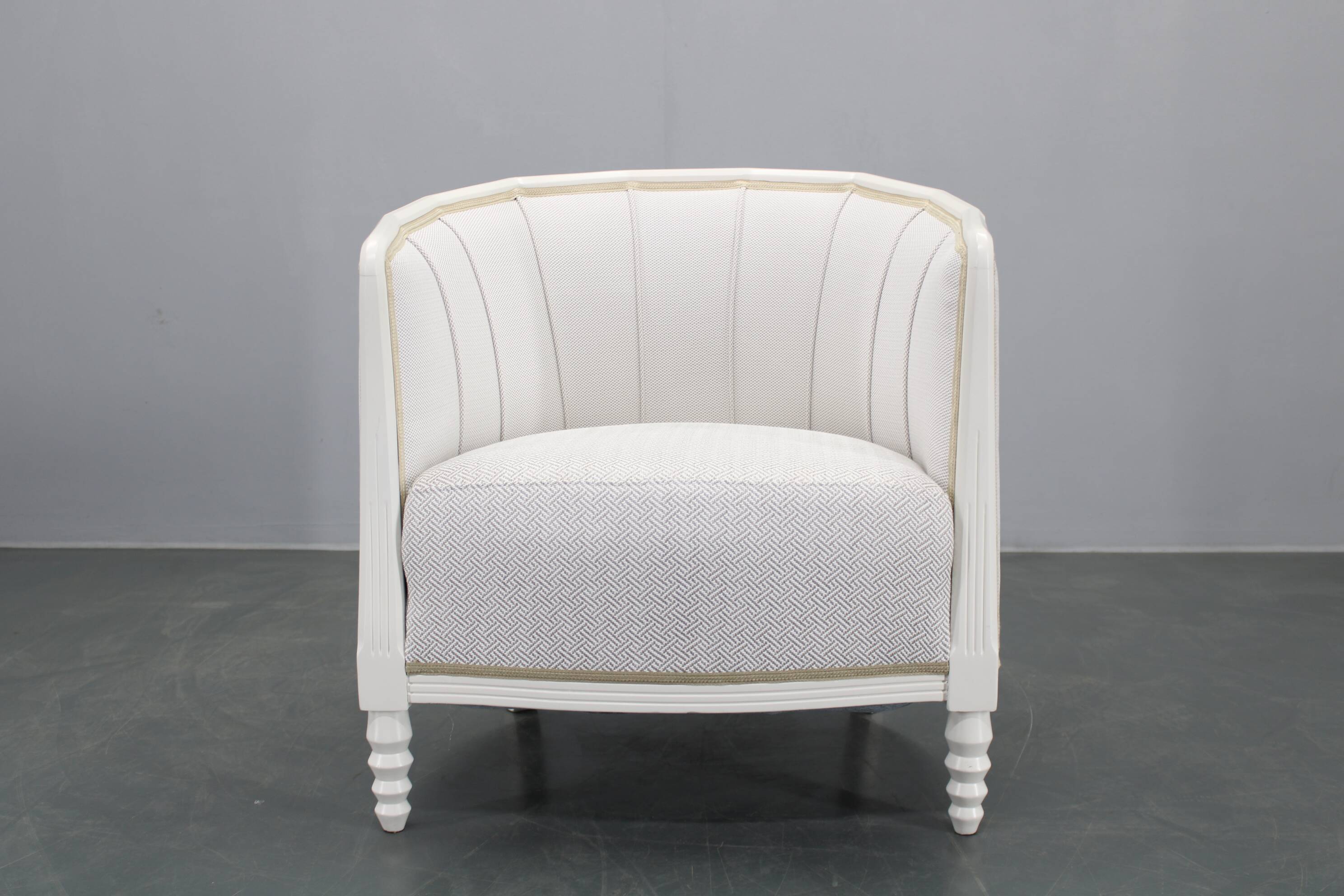 Fauteuil de style sécession viennois restauré des années 1930