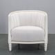Fauteuil de style sécession viennois restauré des années 1930
