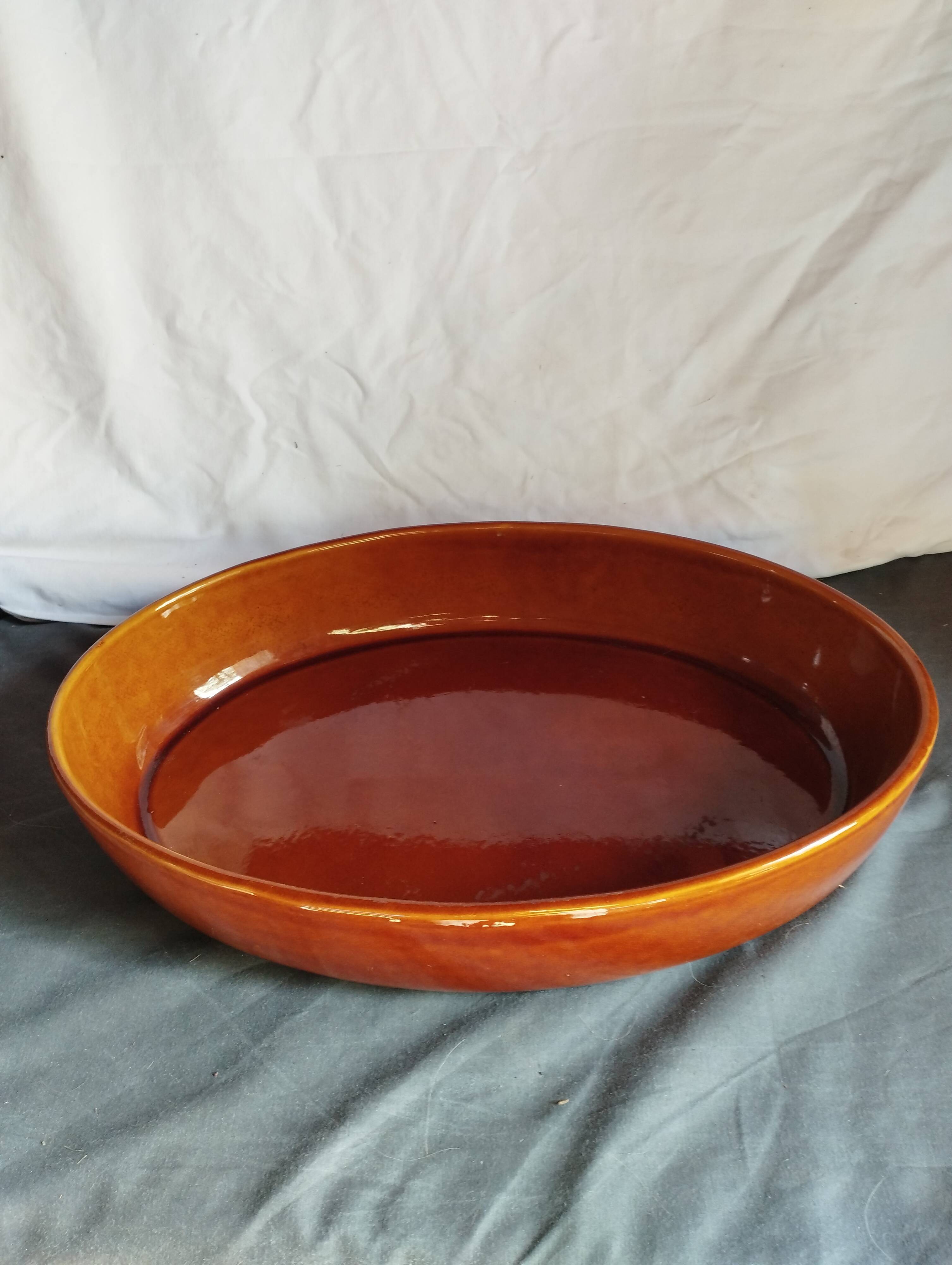 large stoneware oven dish from Digoin