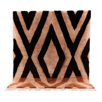 Tapis marocain en laine fait main traditionnelle 250cmx150cm