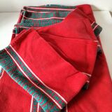 Vintage Basque tablecloth and 12 napkins