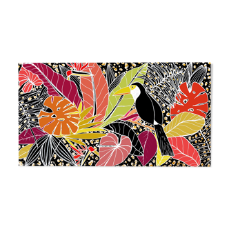 toucan jungle illustration