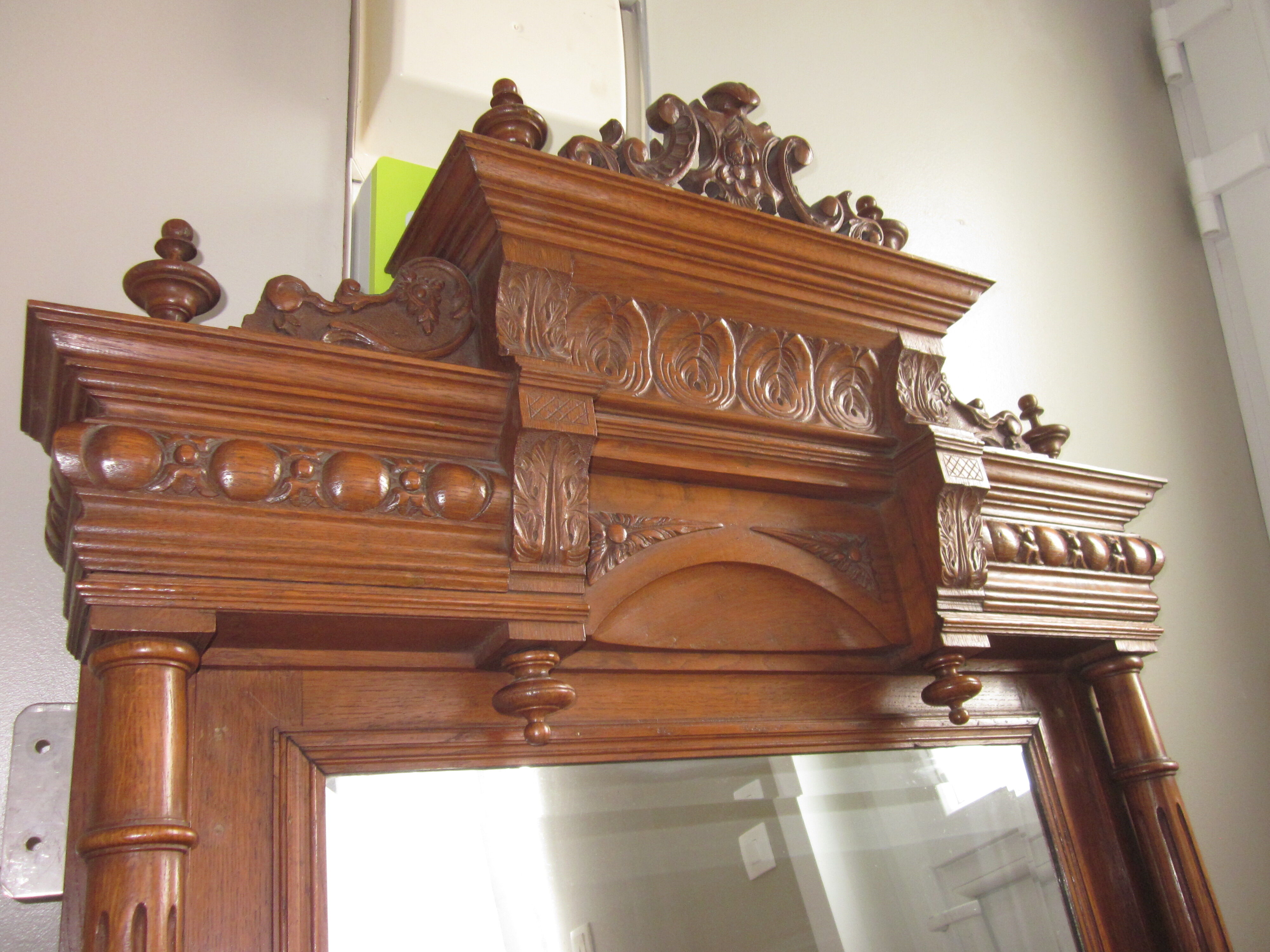 Mirror old trumeau Henri ll