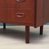 Teak chest of drawers, Danish design, 1970s, made in Denmark