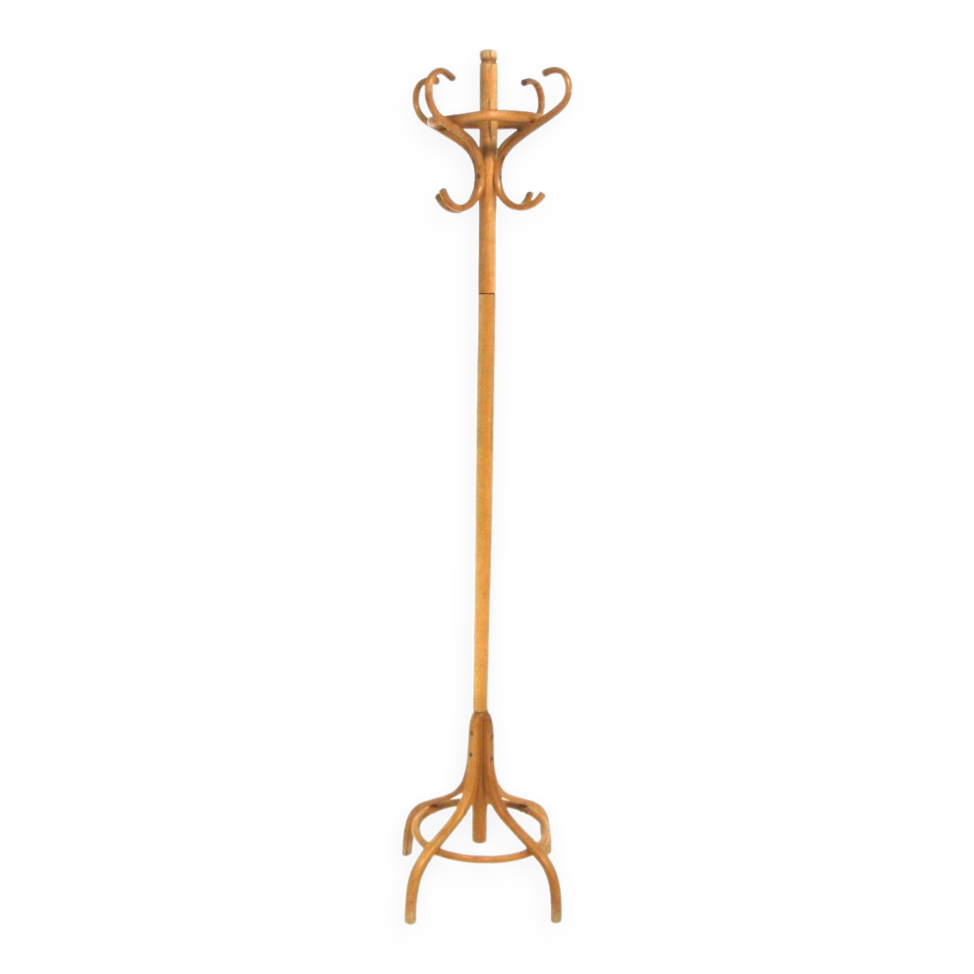 Parrot coat rack in beech, Sweden, 1960