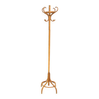 Porte-manteau perroquet en hêtre, Suède, 1960