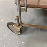 Mid-century folding serving trolley by Bremshey Solingen, 1950s