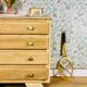 Art Deco chest of drawers with marble top