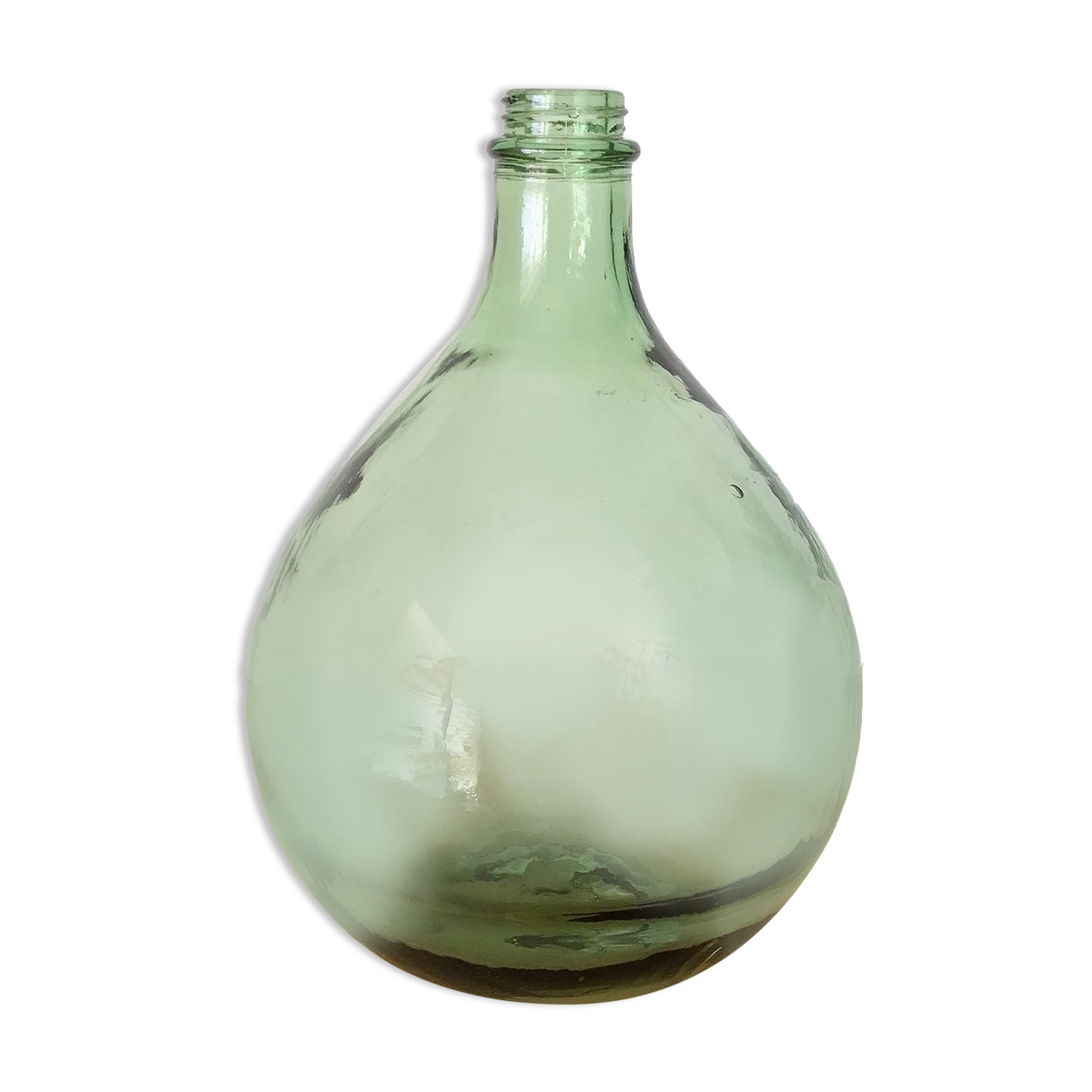 Demijohn vintage green drop 2l